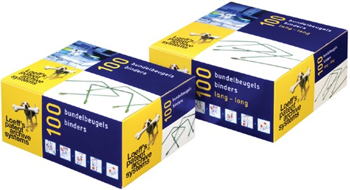 Bundelbeugel Loeffs 1222 standaard 100mm 100st 100 Stuk-2