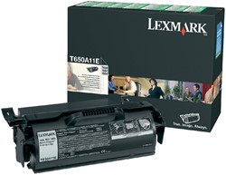 Tonercartridge Lexmark T650A11E prebate zwart 1 Stuk