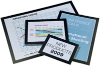 Duraframe Durable 487301 A3 zwart 2 stuks 2 Stuk-2