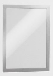 Duraframe Durable 487323 A3 zilvergrijs 2 stuks