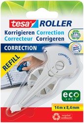 Correctietape navulling tesa eco 8.4mm blister 1 Stuk