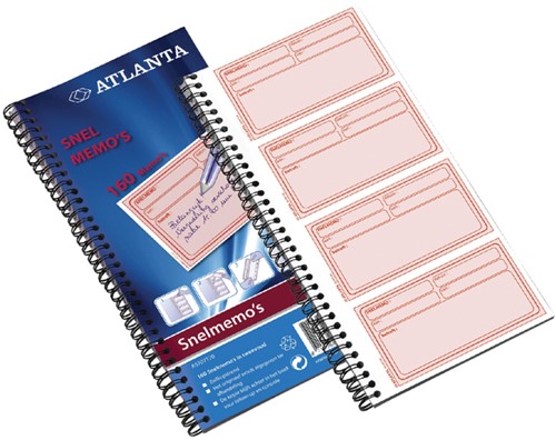 Snelmemo Djois 74x125mm 160 notities in 2v wt 1 Stuk