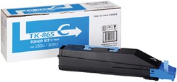 Toner Kyocera TK-865C blauw 1 Stuk
