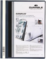 Snelhechtmap Durable Duraplus A4 donkerblauw 1 Stuk