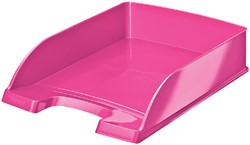Brievenbak Leitz Wow A4 roze 1 Stuk