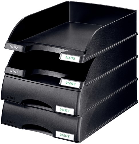 Brievenbak Leitz Plus met lade A4 maxi zwart 1 Stuk-2