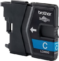 Inktcartridge Brother LC-985C blauw 1 Stuk-2