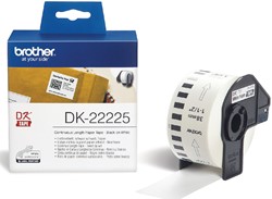 Etiket Brother DK22225 doorlopend 38mm 30m wit 30 Meter