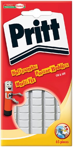 Poster Buddies Pritt dz kleefpads blister à 65st 65 Stuk