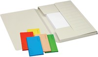 Dossiermap Djois Secolor Mammoet folio 3 kleppen 250gr recycled 360 x 250 mm chamois-2