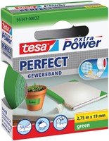 Textieltape tesa Perfect 2.75mx19mm groen 1 Stuk