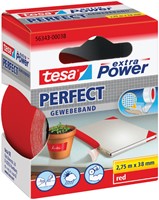 Textieltape tesa Perfect 2.75mx38mm rood 1 Stuk