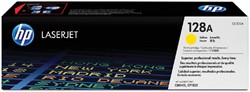 Tonercartridge HP CE322A 128A geel 1 Stuk