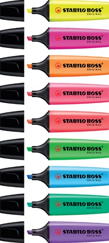 Markeerstift STABILO BOSS 70/24 geel 1 Stuk-3