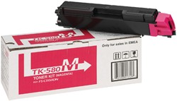 Toner Kyocera TK-580M rood 1 Stuk