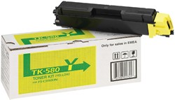 Toner Kyocera TK-580Y geel 1 Stuk