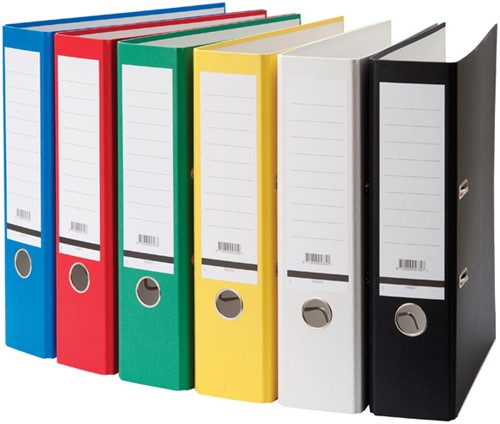 Ordner Qbasic A4 80mm wit 1 Stuk-3