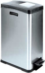 Pedaalemmer EKO Rejoice 30 liter mat rvs 1 Stuk
