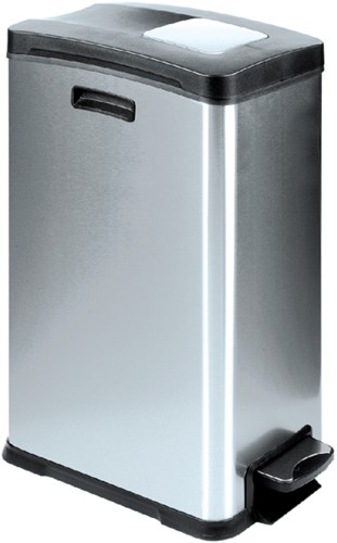 Pedaalemmer EKO Rejoice 30 liter mat rvs 1 Stuk