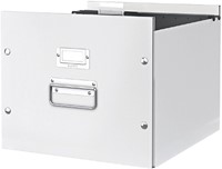 Hangmappenbox Leitz click & store WOW gerecycled karton 357x285x367mm wit