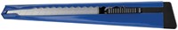 Snijmes Westcott Office 9mm met schuifsluiting en metalen houder blauw