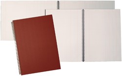 Tabellarisch register Djois Atlanta 294x452mm 2x16kolommen 108blz rood
