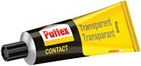 Contactlijm transparant Pattex tube 50gr blister 1 Stuk