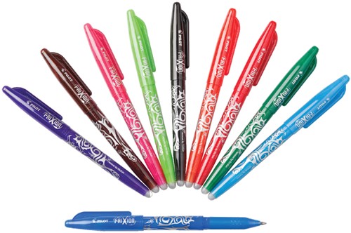 Rollerpen PILOT friXion medium assorti blister à 3 stuks-3