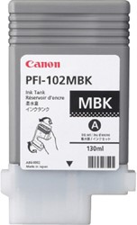 Inktcartridge Canon PFI-102 mat zwart 1 Stuk