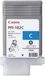 Inktcartridge Canon PFI-102 blauw 1 Stuk