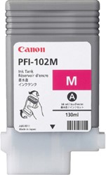 Inktcartridge Canon PFI-102 rood 1 Stuk