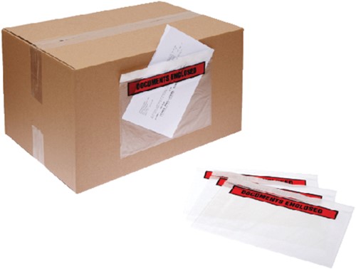 Paklijstenvelop Quantore 225x122mm bedrukt 1000 Stuk-2