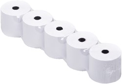 Telrol Qbasic 76mmx44mx12mm houtvrij wit 1 Rol