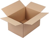Amerikaanse vouwdoos CleverPack 430x305x250mm B-golf bruin 10 stuks