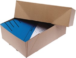 Paraatdoos CleverPack A4 tbv 1000 vel bruin 10 Stuk