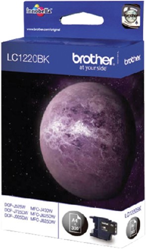 Inktcartridge Brother LC-1220BK zwart 1 Stuk-2