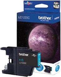 Inktcartridge Brother LC-1220C blauw 1 Stuk