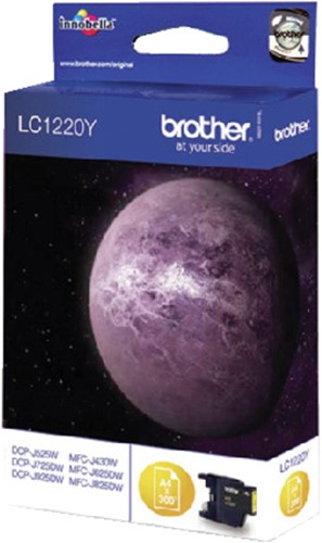 Inktcartridge Brother LC-1220Y geel 1 Stuk-2