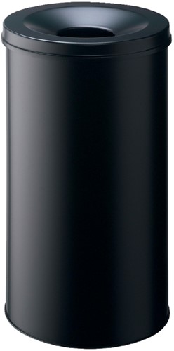 Papierbak vlamdover Durable 3307 01 rond 60l zw 1 Stuk