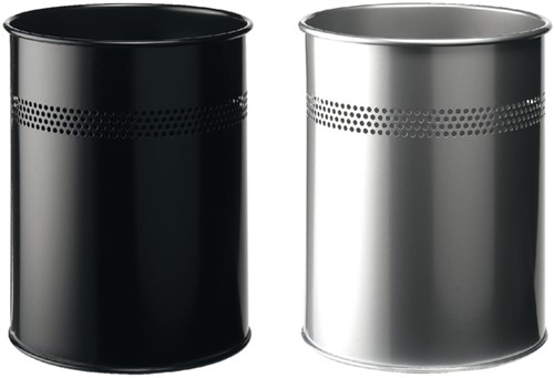 Papierbak Durable 3300-23 15 liter 30mm perforatie zilver-3