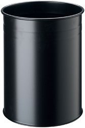 Papierbak Durable 3304 01 15 liter rond zwart 1 Stuk