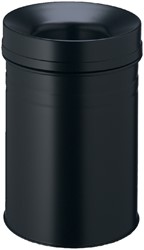 Papierbak met vlamdover Durable 3325-01 15 liter zwart