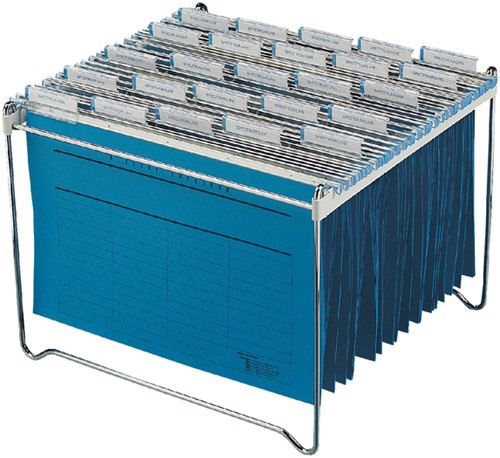 Hangmappenrek Durable 30 40 mappen chroom 1 Stuk