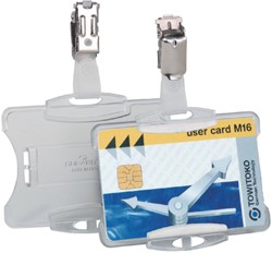 Veiligheidspashdr Durable 8118 open clip 54x85mm 1 Stuk