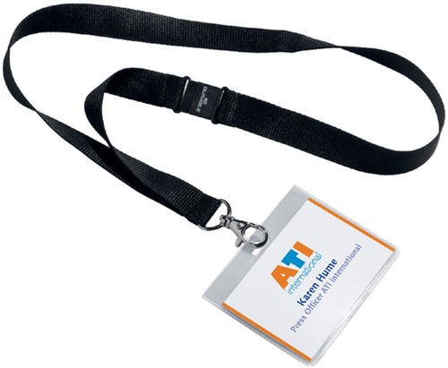 Veiligheidspasmap Durable gesloten 60x90mm band 1 Stuk