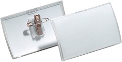 Badge Durable 8211 Click Fold combiklem 40x75mm 1 Stuk