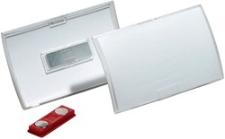 Badge Durable 8212 Click Fold met magneet 40x75mm 1 Stuk