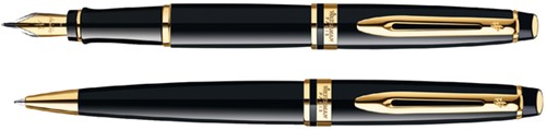 Balpen Waterman Expert GT M lak zwart 1 Stuk-2