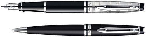 Balpen Waterman Expert CT M lak zwart 1 Stuk-2