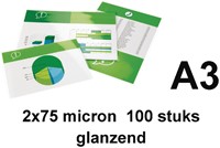 Lamineerhoes Quantore A3 303x426mm 2x75micron 100 Stuk-2